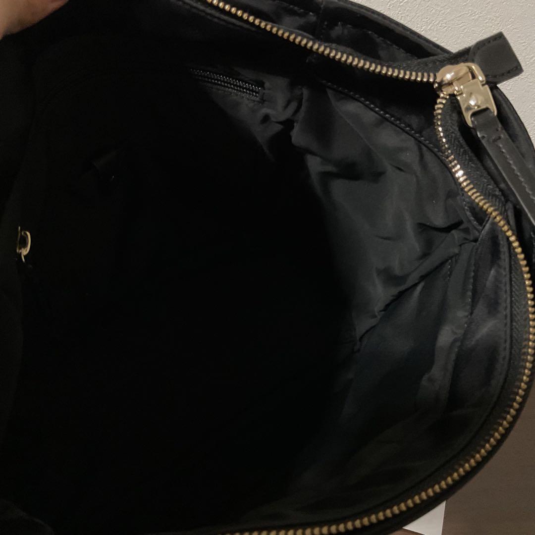 ☆開店セール☆ 新品未使用 美品 ケイトスペード レザー×ナイロン ロゴトート④