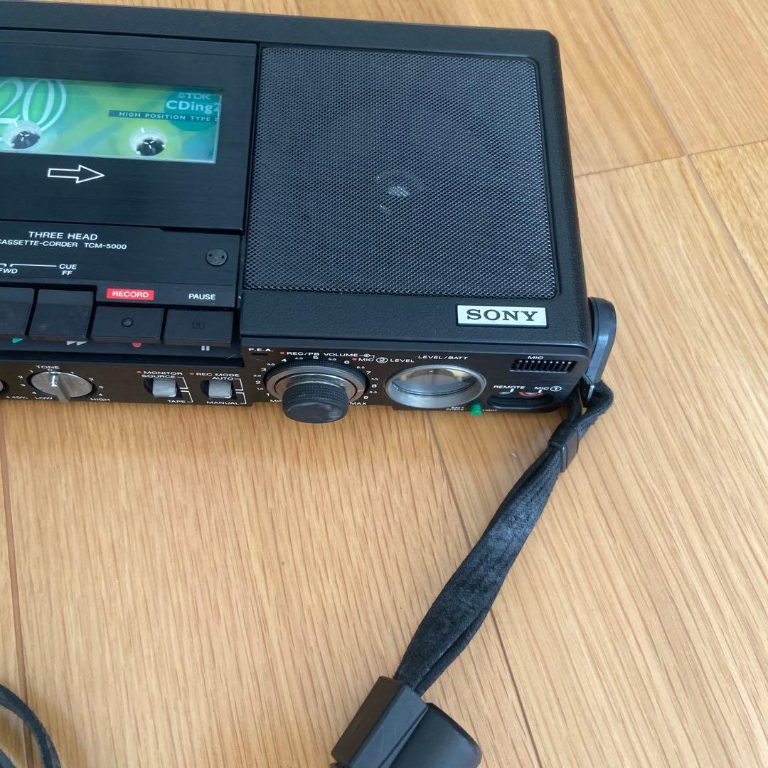 SONY TCM-5000プロカセットレコーダー整備美品
