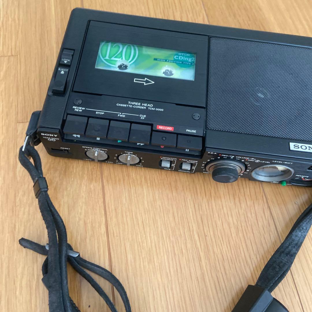 SONY TCM-5000プロカセットレコーダー整備美品