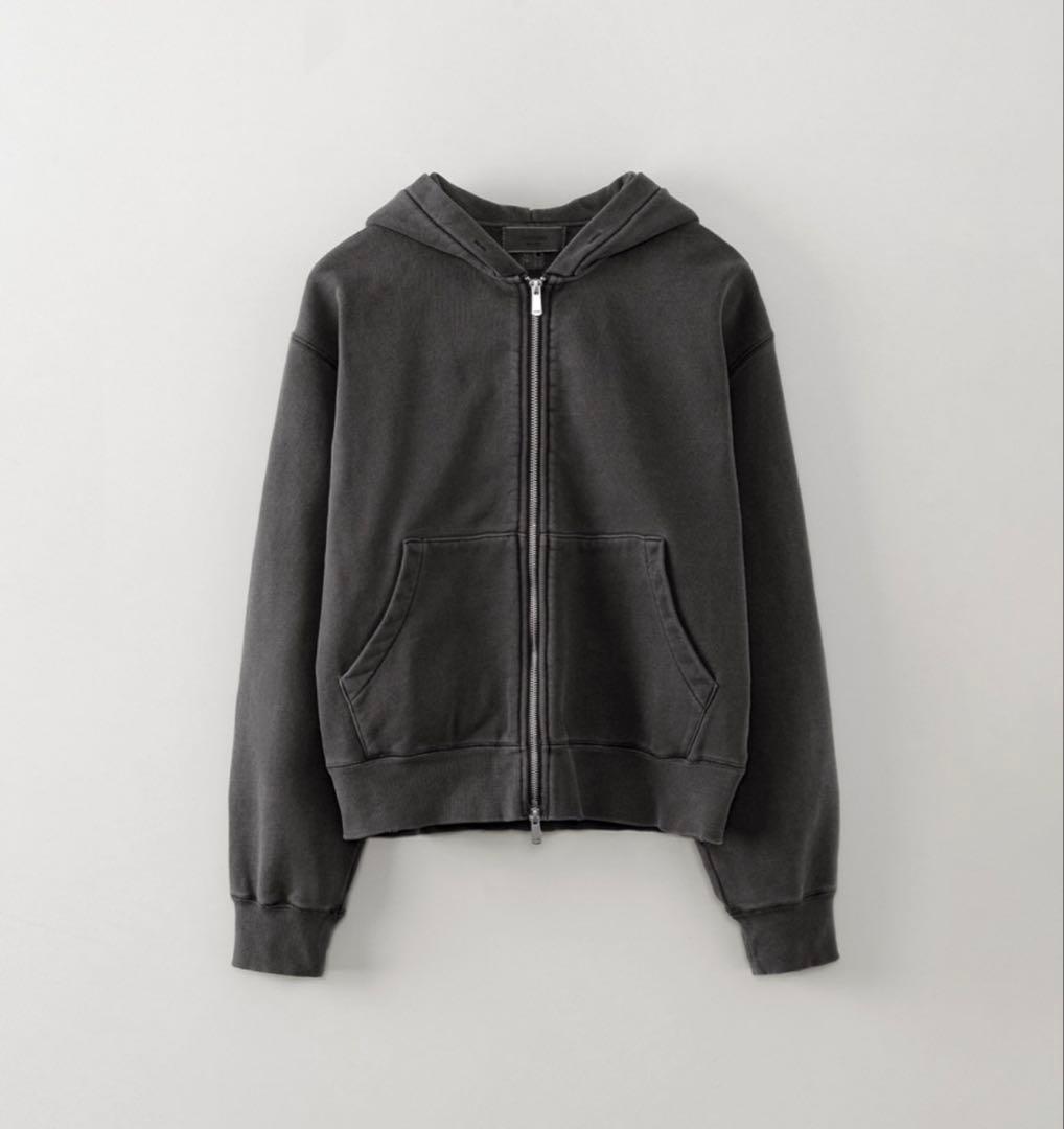 OHOTORO nap pigment zipper hoodie サイズS