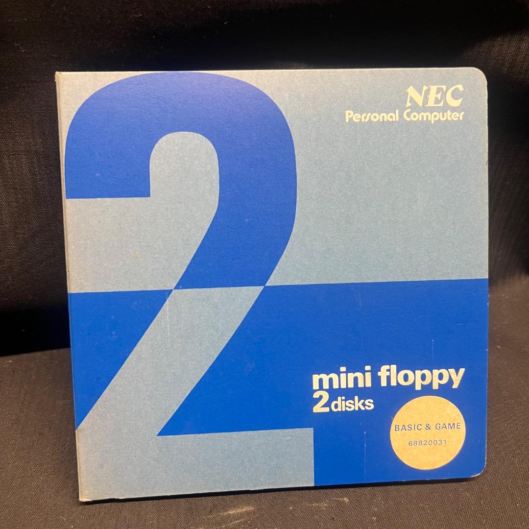 〇Gb右1278 NEC PC-8801 システムディスク 2枚組