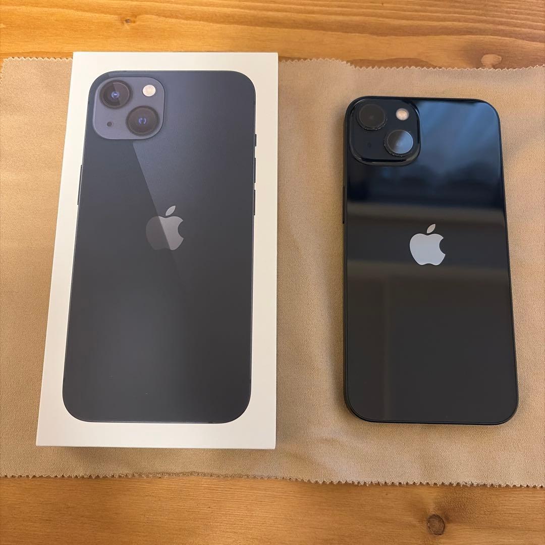 Apple iPhone 13 ミッドナイト 本体 256GB 箱付き　84%