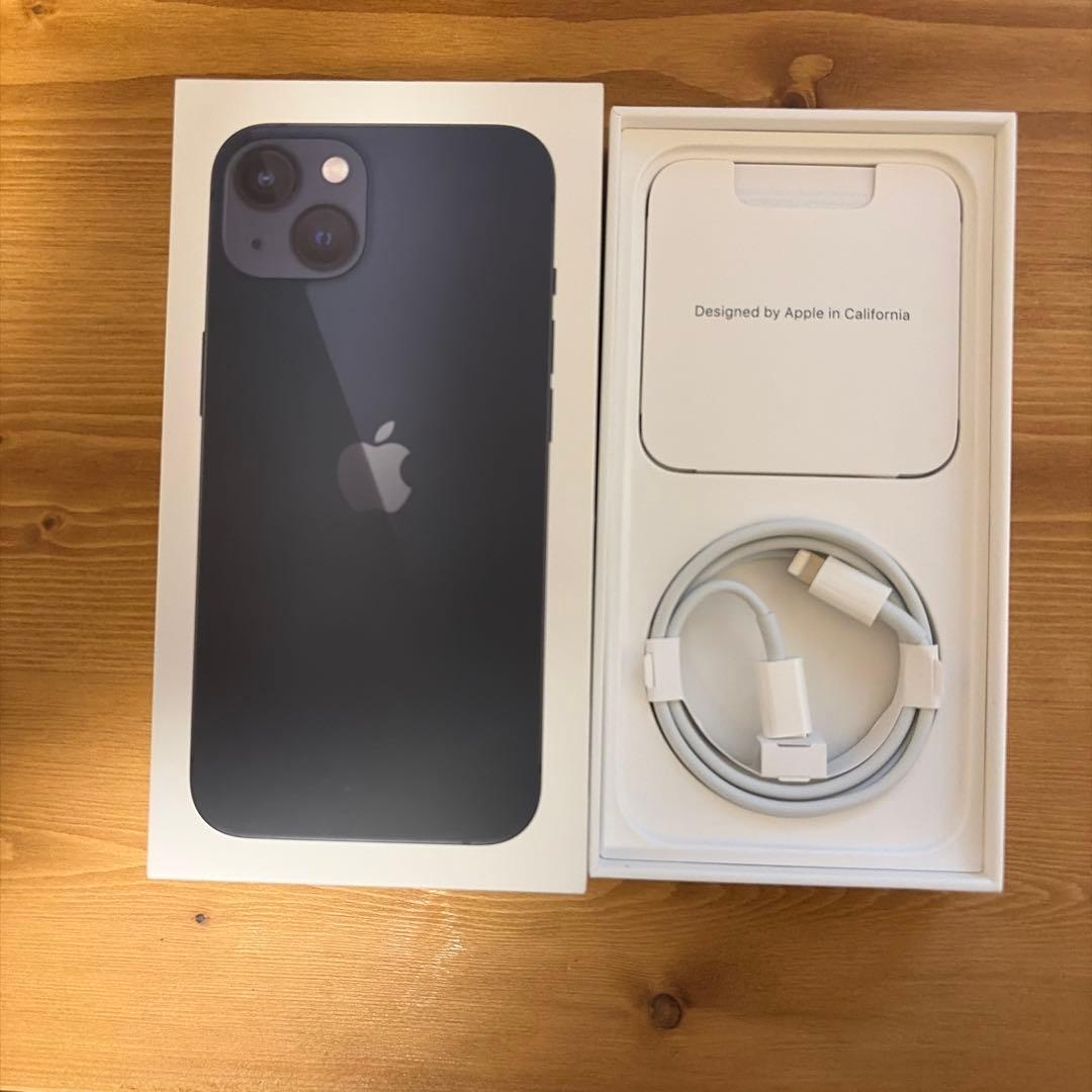 Apple iPhone 13 ミッドナイト 本体 256GB 箱付き　84%
