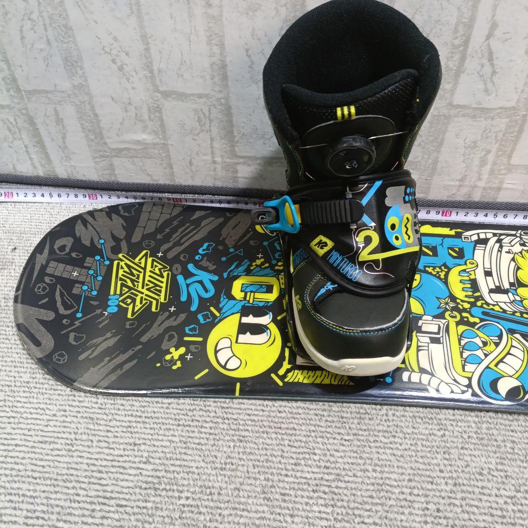 メンテ済■k2-100cm■ブーツ19.5～21cm■キッズ ジュニア 子供