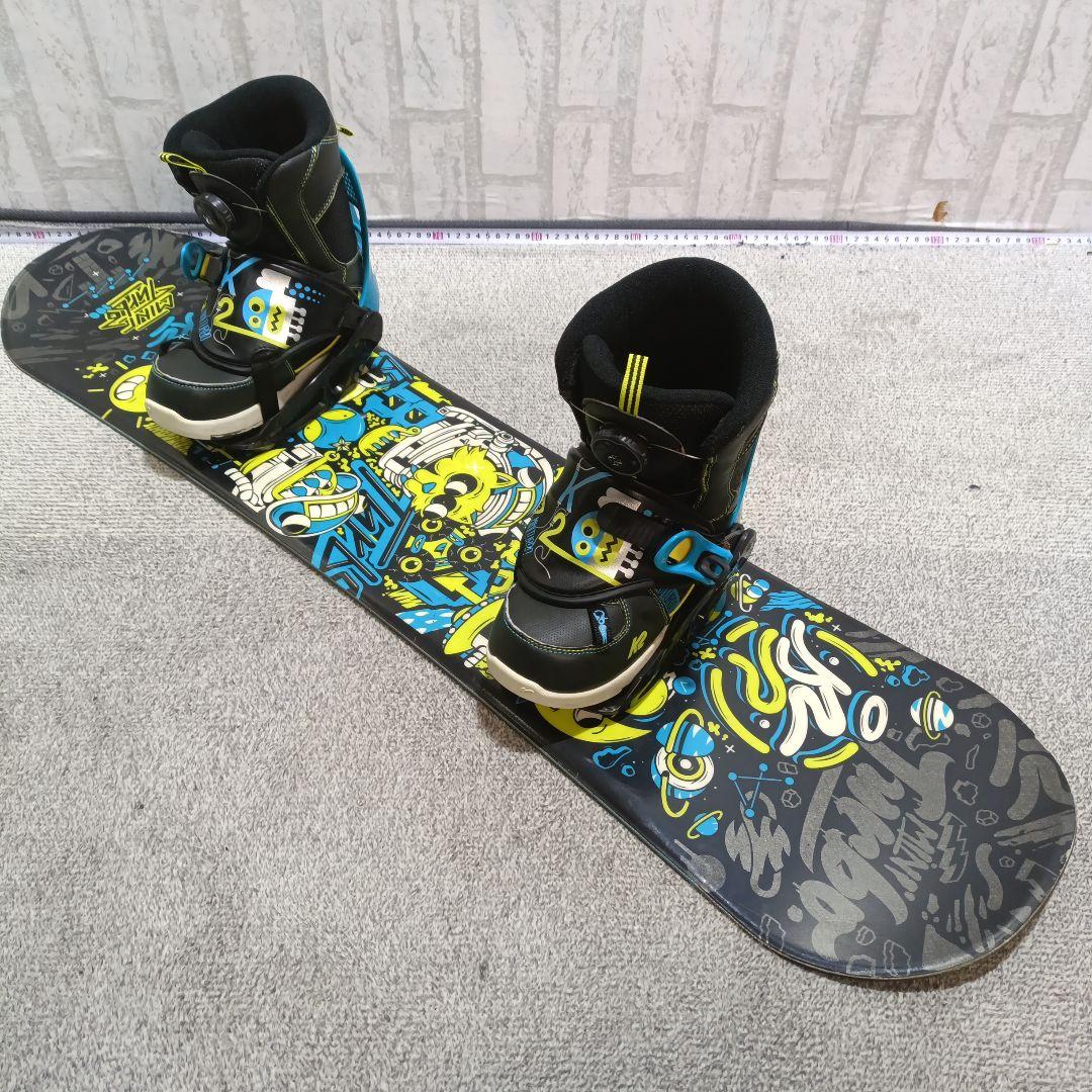 メンテ済■k2-100cm■ブーツ19.5～21cm■キッズ ジュニア 子供