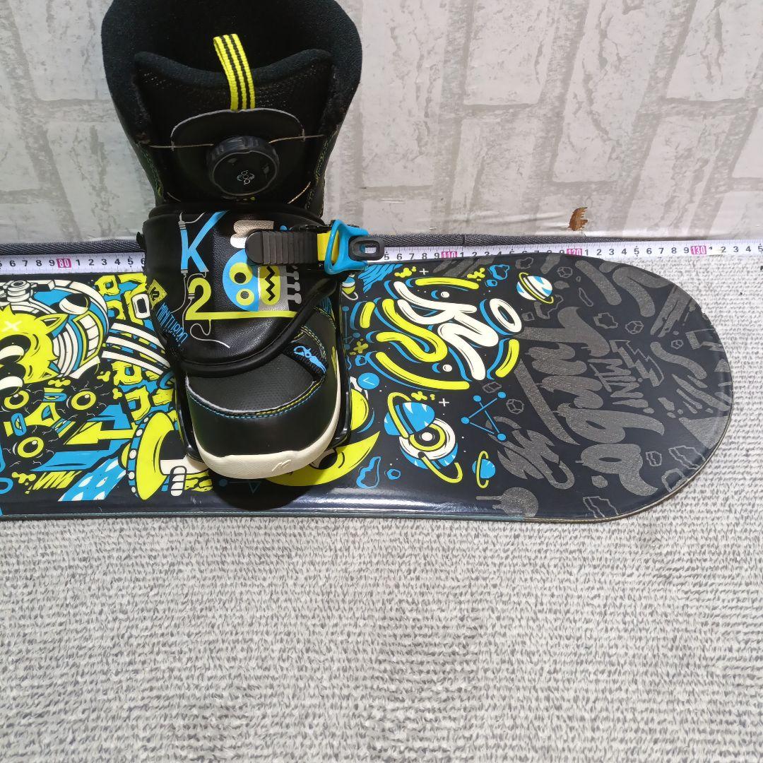 メンテ済■k2-100cm■ブーツ19.5～21cm■キッズ ジュニア 子供