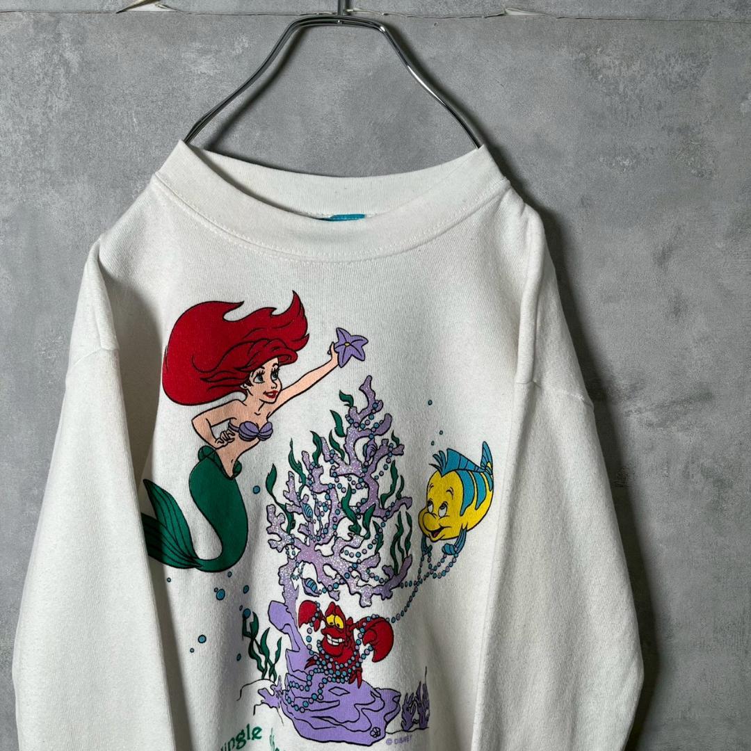 90s リトルマーメイド アリエル USA製　スウェット PM85