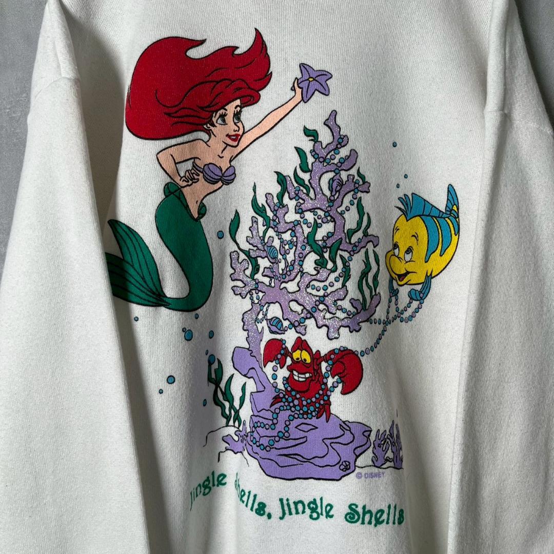 90s リトルマーメイド アリエル USA製　スウェット PM85