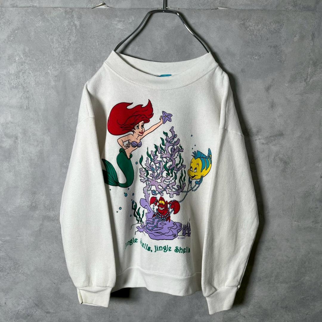 90s リトルマーメイド アリエル USA製　スウェット PM85