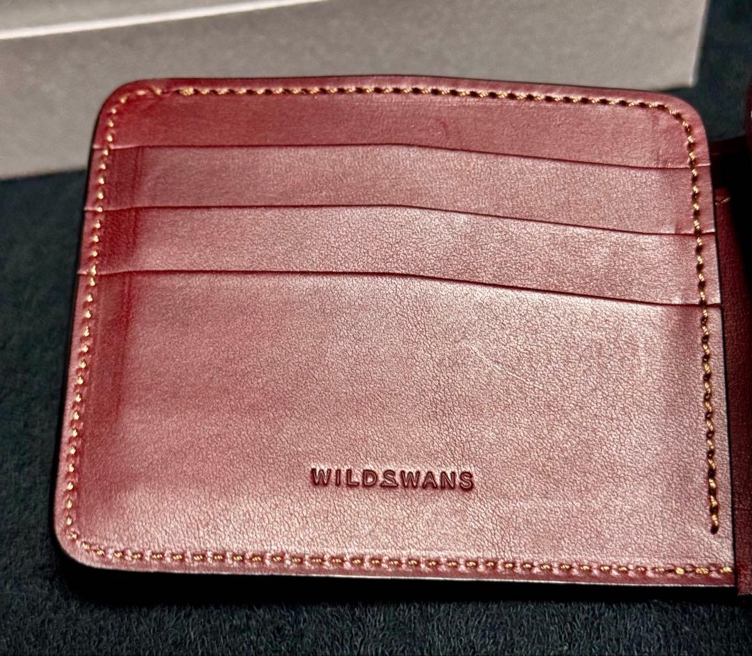 ワイルドスワンズ ウィングス イングリッシュブライドルレザー バーガンディ 中古