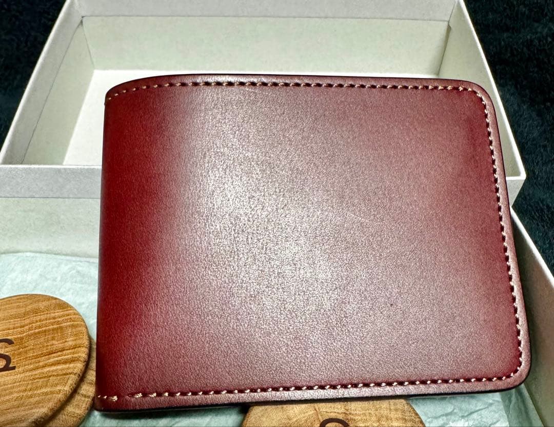 ワイルドスワンズ ウィングス イングリッシュブライドルレザー バーガンディ 中古