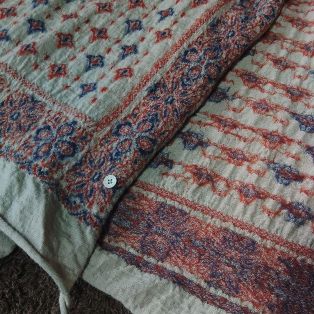 KAPITAL キャピタル　縮絨ウールストール マフラー