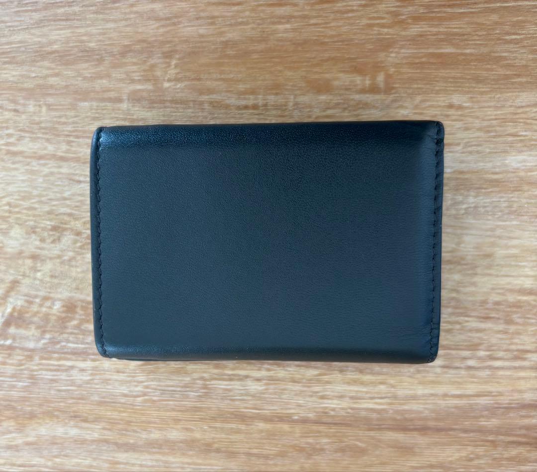 バレンシアガ 三つ折り財布 コンパクト グレー