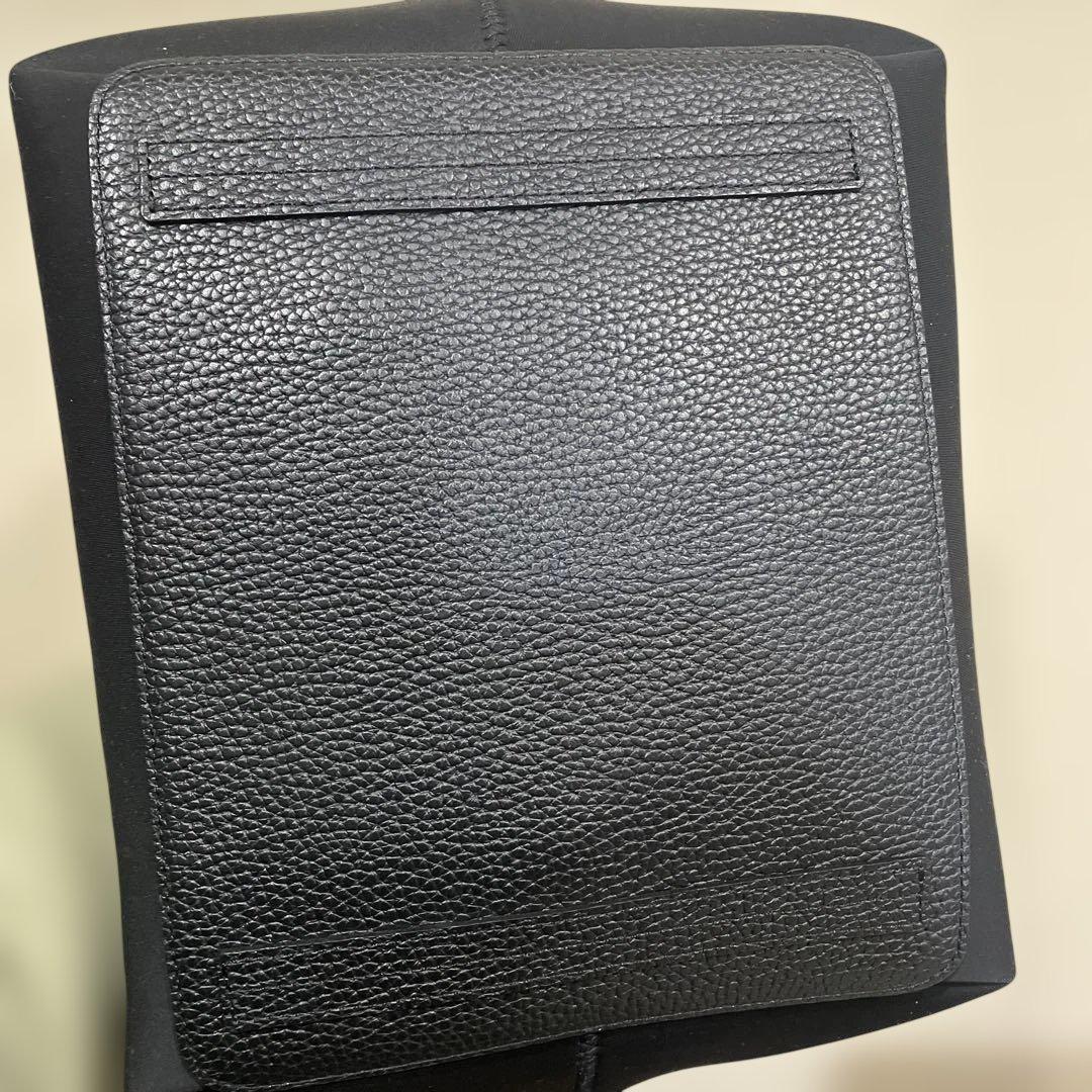 Peaceful刺繍トートバッグ ブラック　ADMJ