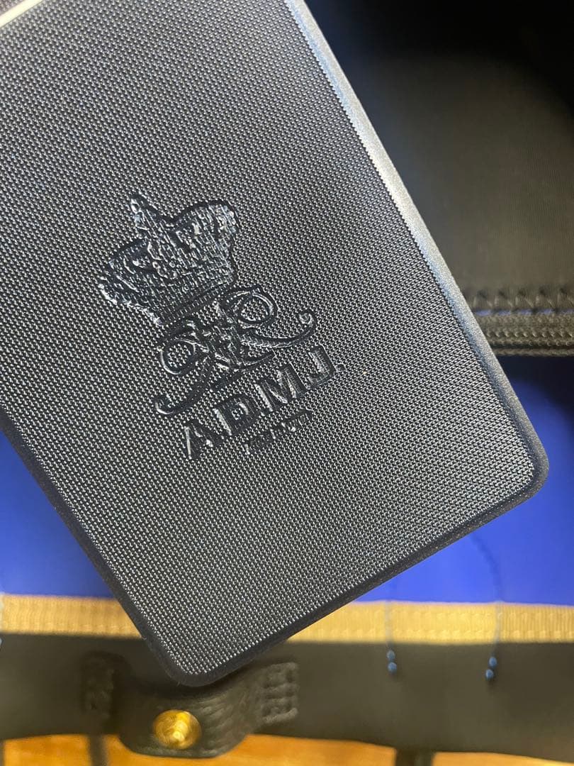 Peaceful刺繍トートバッグ ブラック　ADMJ