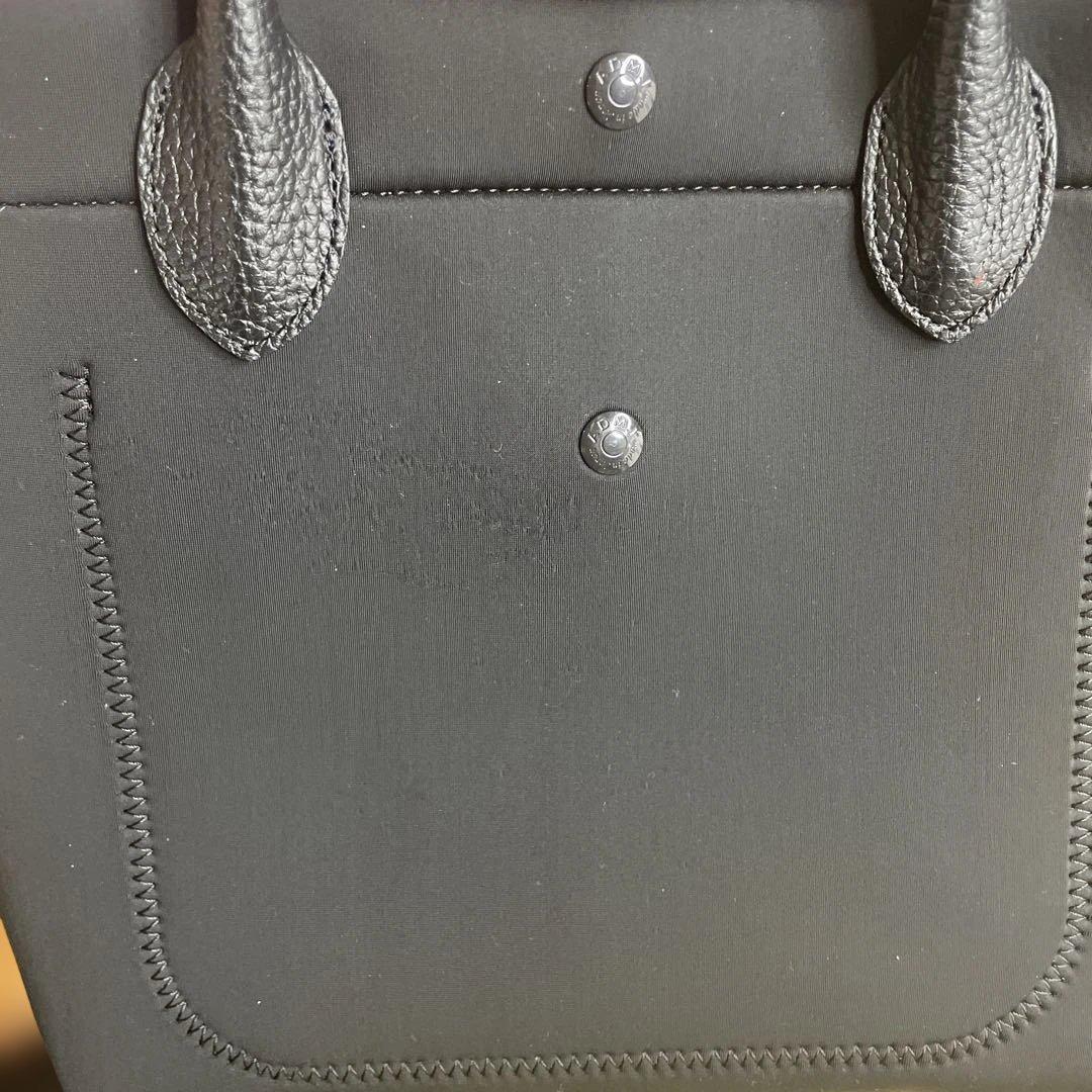 Peaceful刺繍トートバッグ ブラック　ADMJ