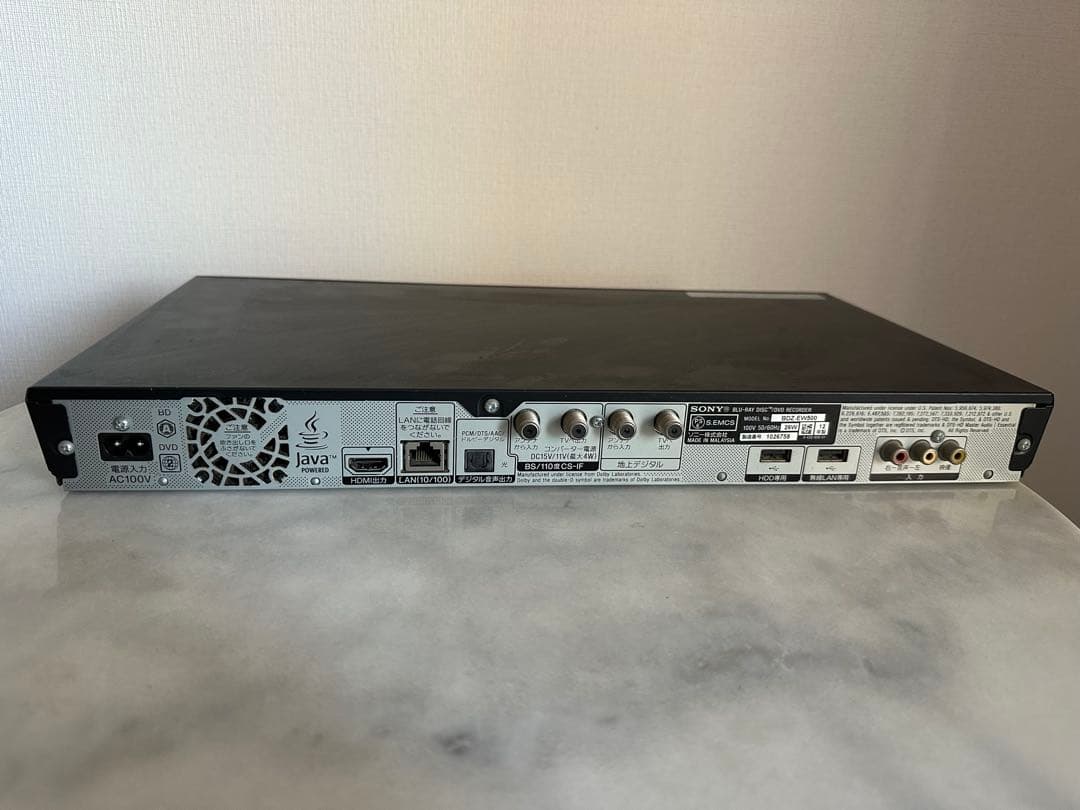 即使える！REGZA 32型テレビ＋SONY BDレコーダー 動作品