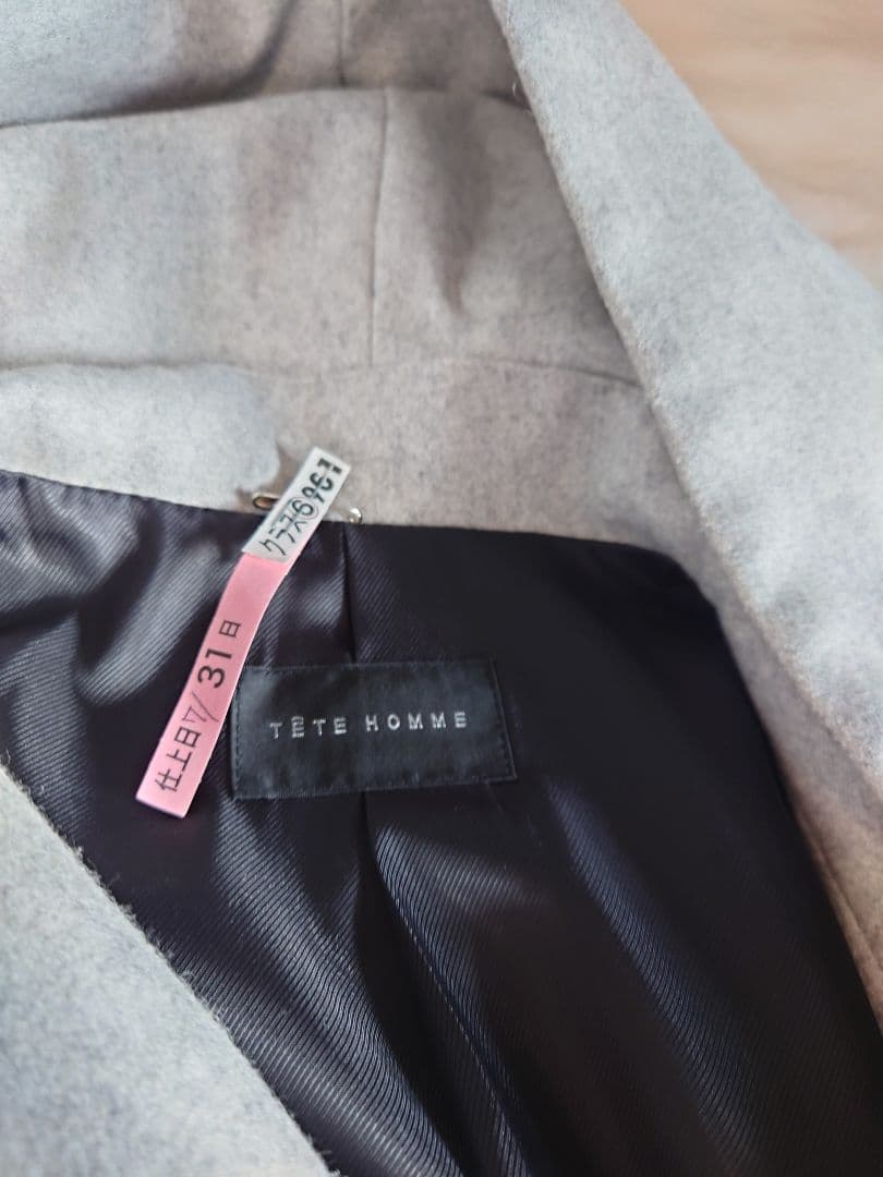 テットオム　ラップコート　美品　ジュンハシモト