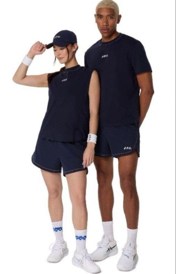 A.P.C. asics オンコート　NAVY L