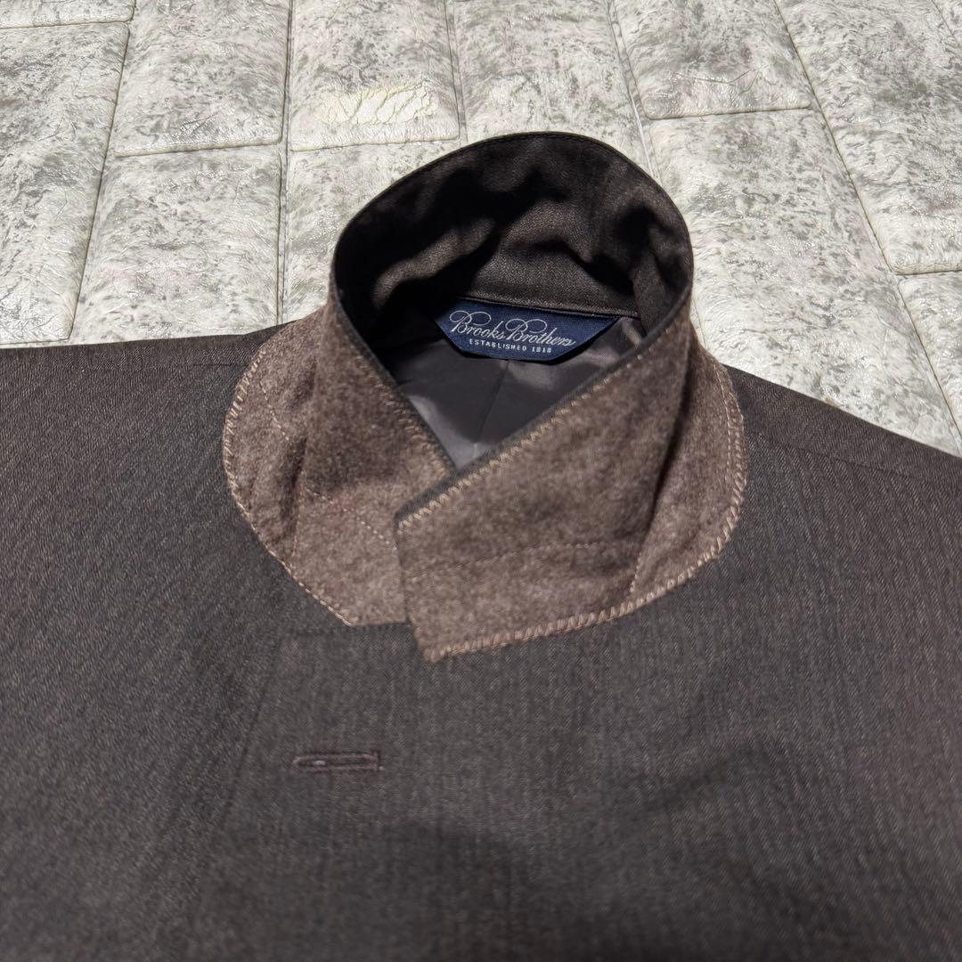 ブルックスブラザーズ　スーツ　ダークブラウン　ウール100% 極美品