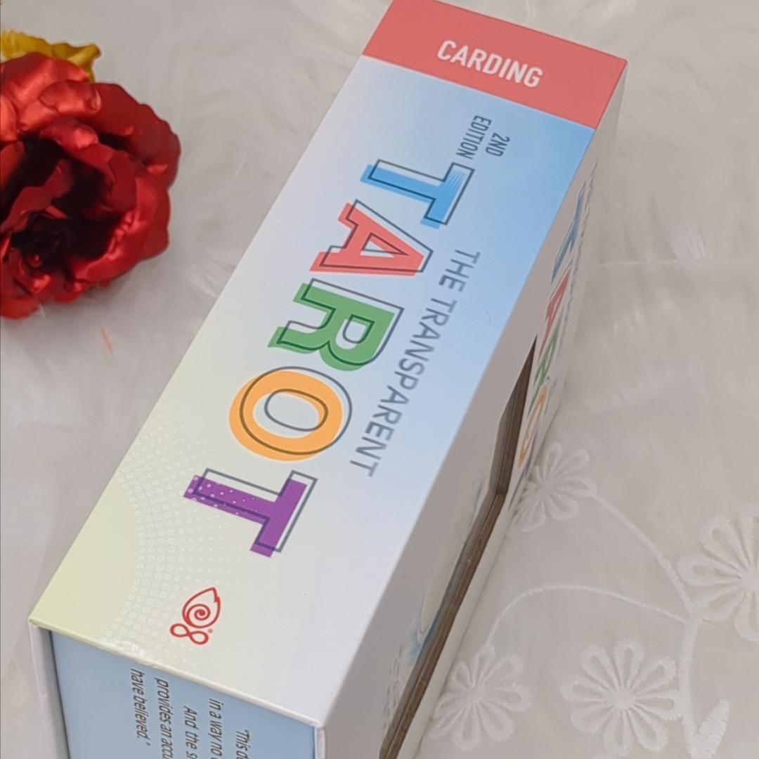 革新的デッキ✨透明なクリアタロット✨THE TRANSPARENT TAROT