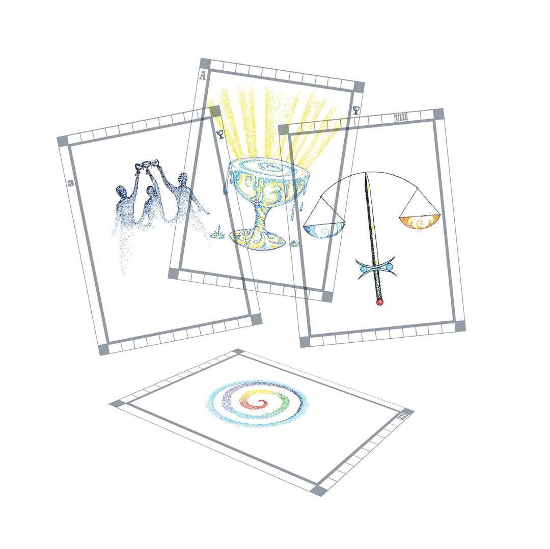 革新的デッキ✨透明なクリアタロット✨THE TRANSPARENT TAROT