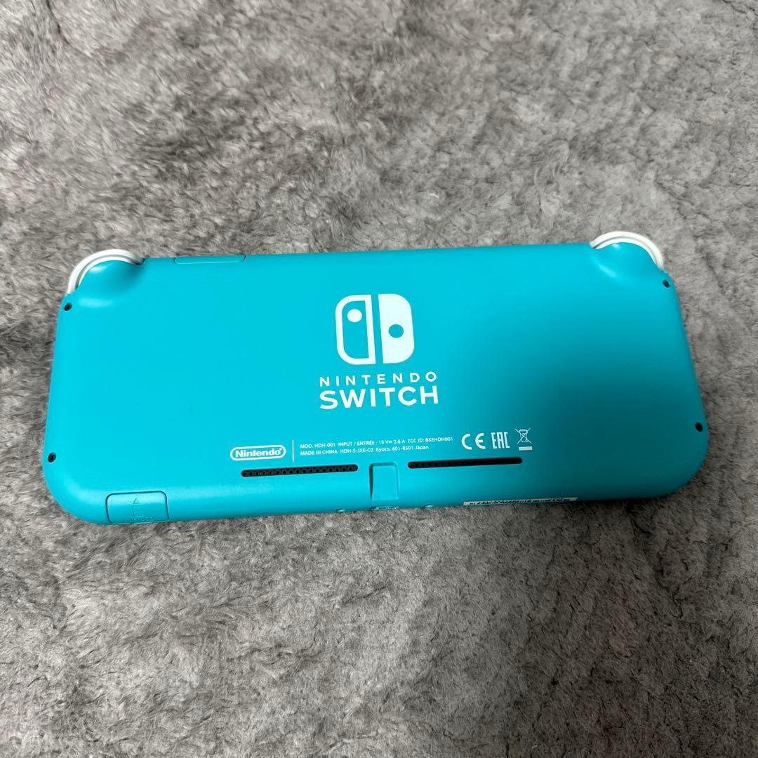 Nintendo Switch Lite ターコイズ 本体ケース、ポーチ　セット