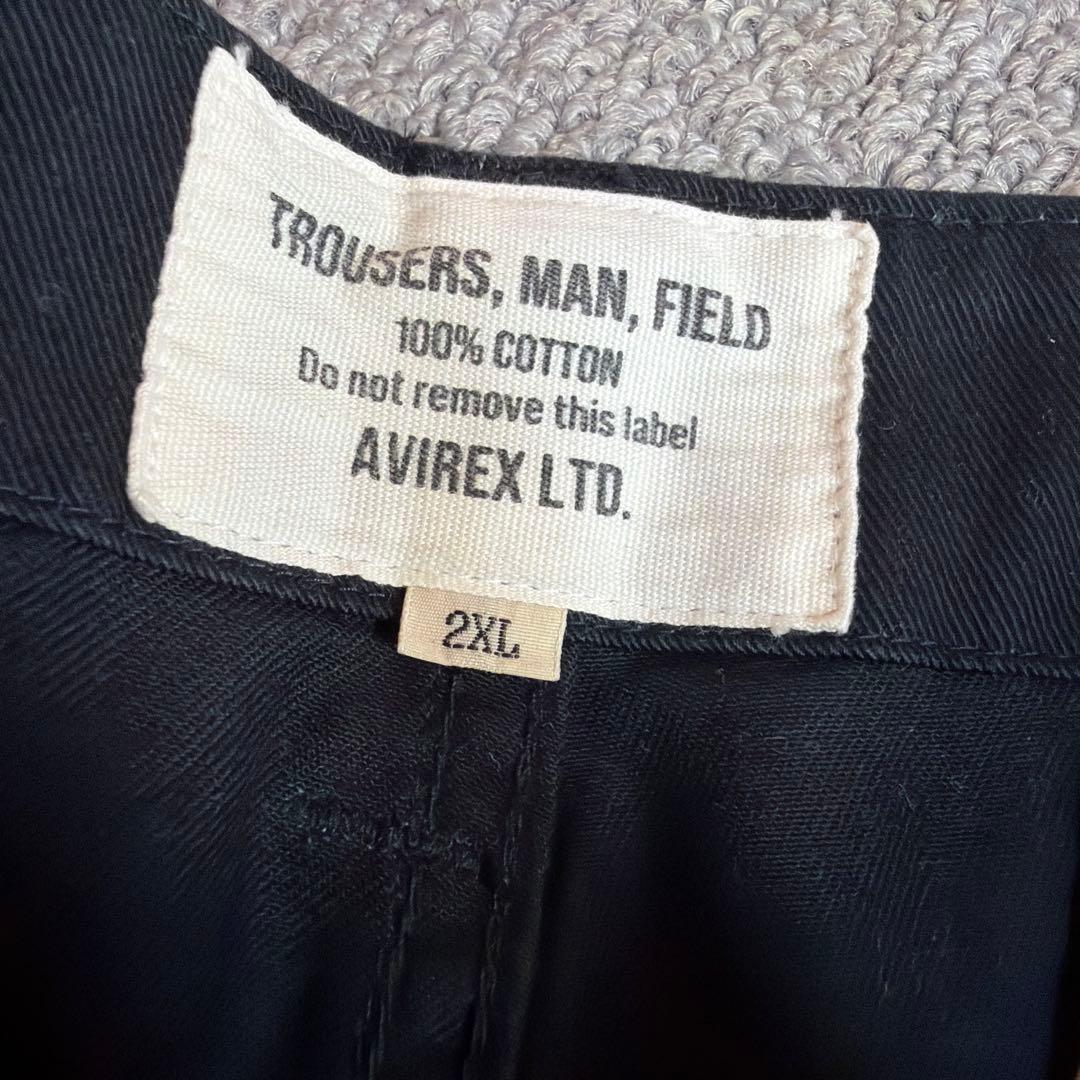 AVIREX ベーシック ミリタリー ファティーグ カーゴパンツ