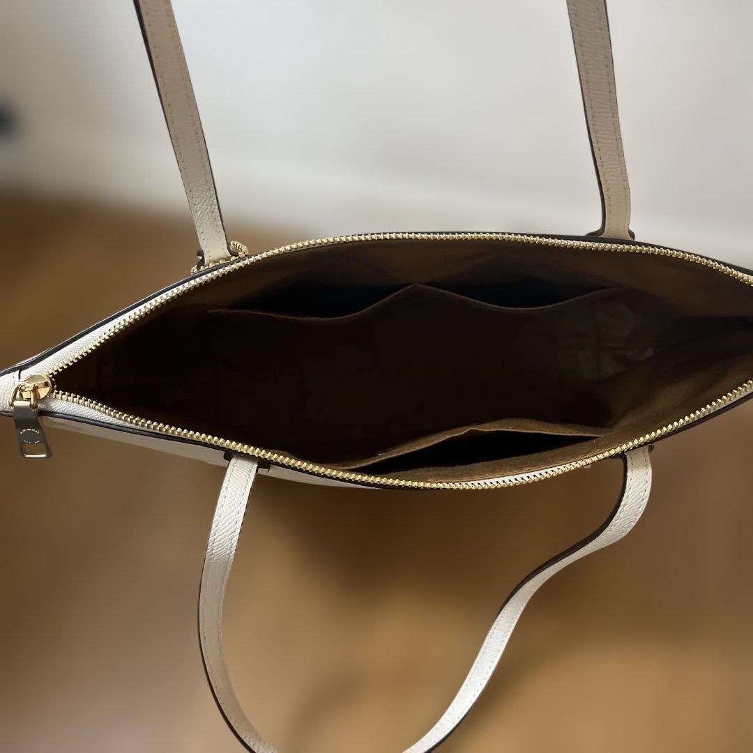 COACH ホワイトトートバッグ