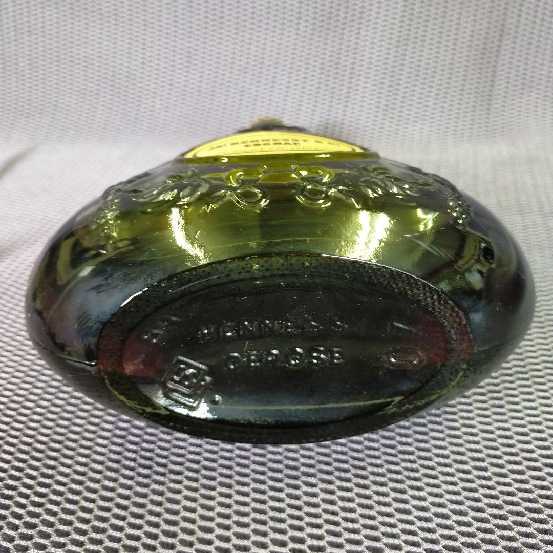 超希少！ヘネシーXO　45年もの　金キャップ　グリーンボトル【証紙 従価税適用】