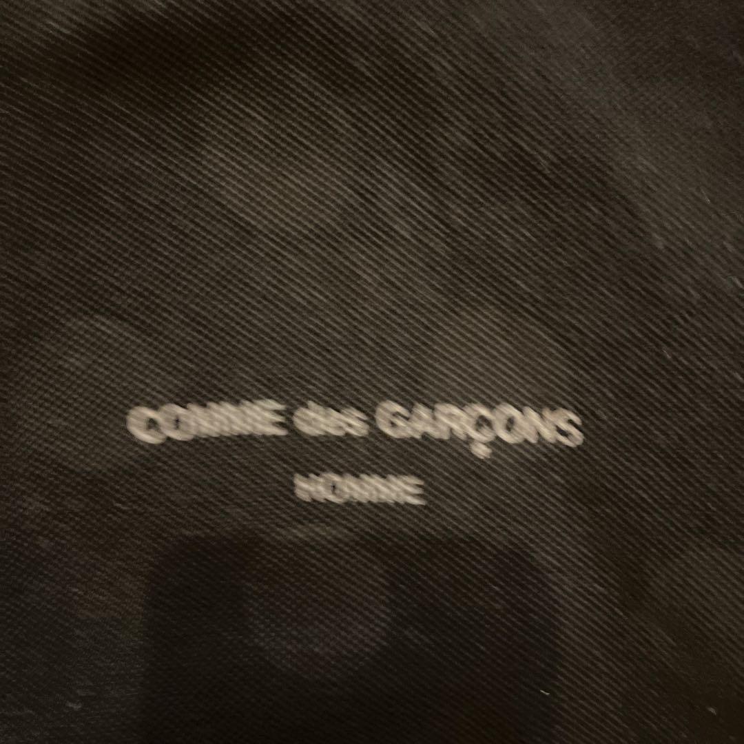 COMME des GARÇONS HOMMEブラックポロシャツ