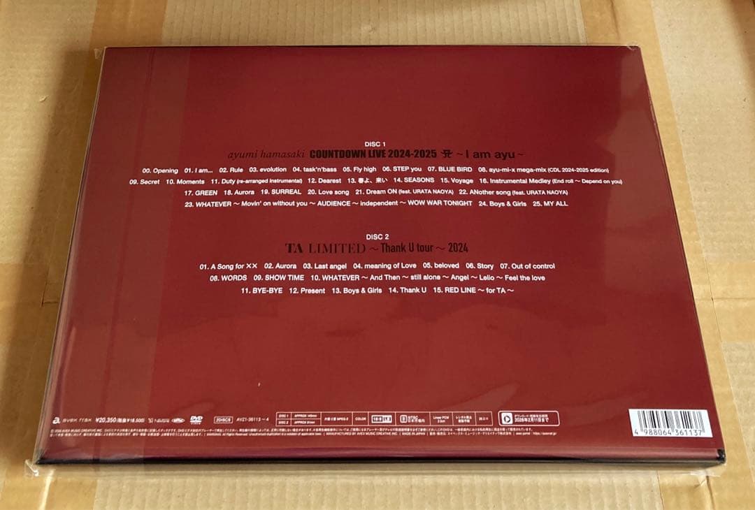 浜崎あゆみ ライブDVD