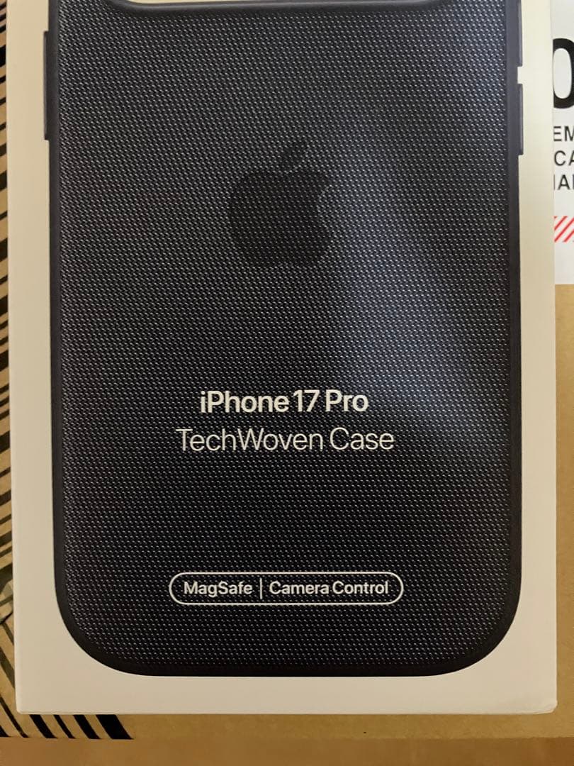 Apple iPhone17pro テックウ－ブンケ－ス　ブルー