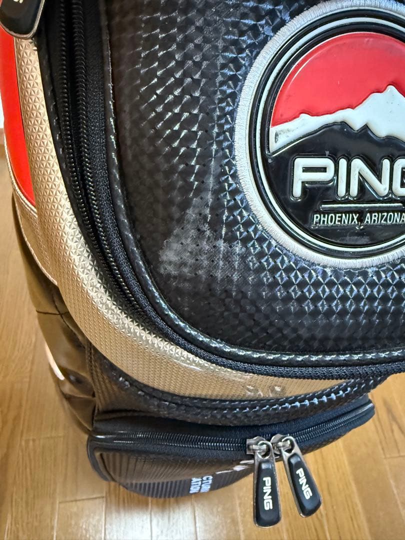 はるか様　PING KARSTEN ゴルフキャディバッグ　廃盤品