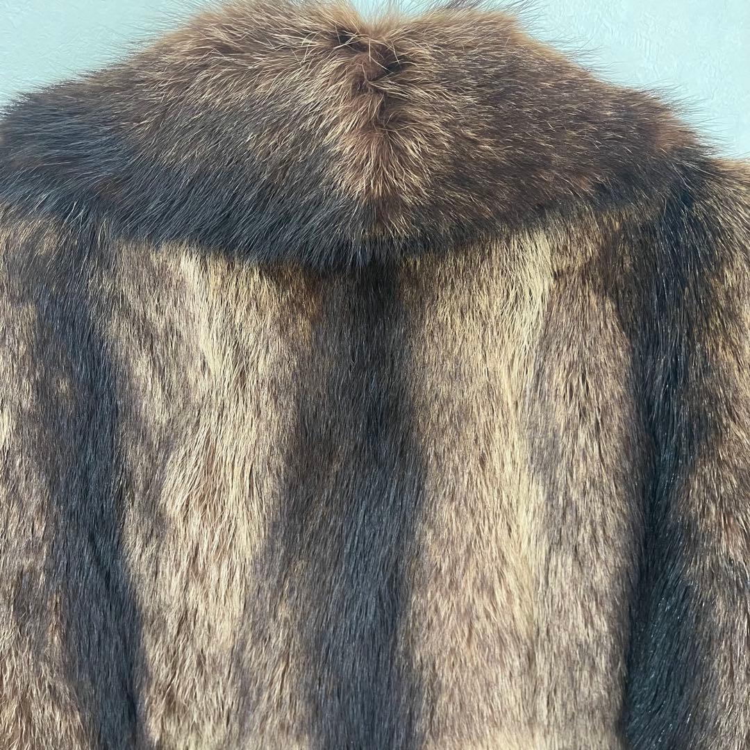 美品 Silver Blu IEMURA ミンク 本毛皮 コート　百貨店取扱