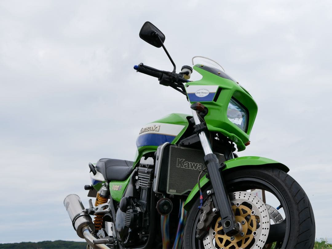 ZRX用フロントカウル