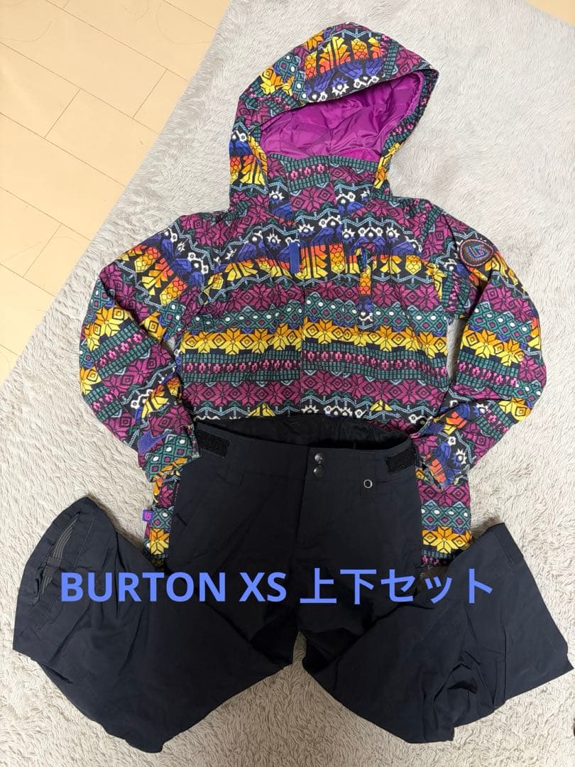 burton バートンキッズ スキー、スノーボードウェアXS