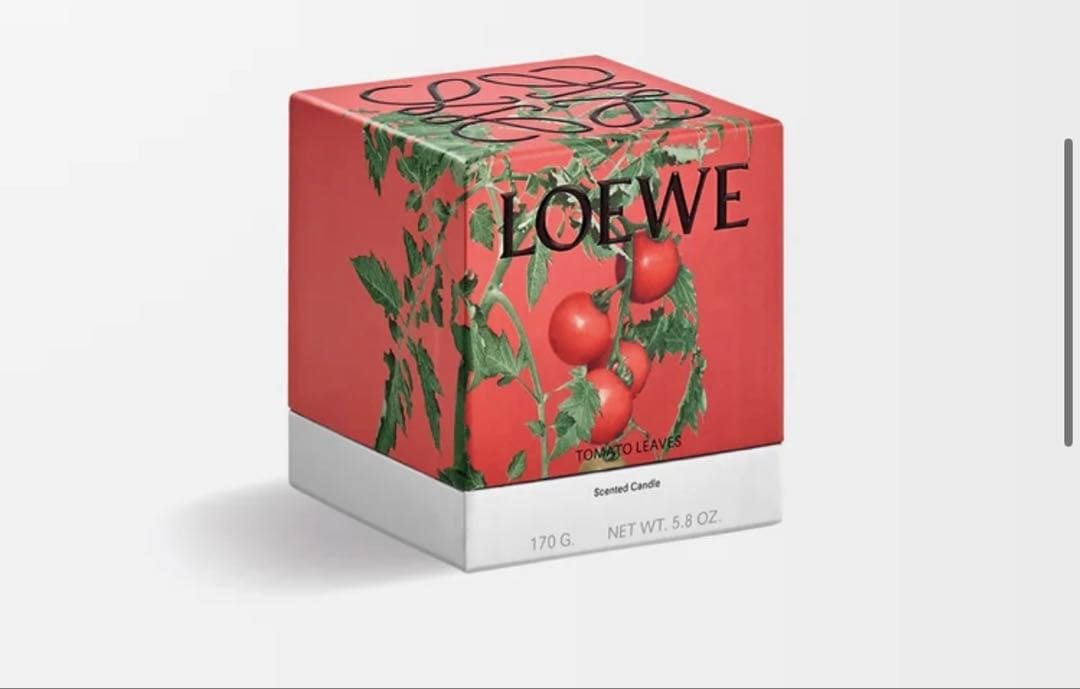 ロエベ　トマトリーフ キャンドル　　スモール　 未使用