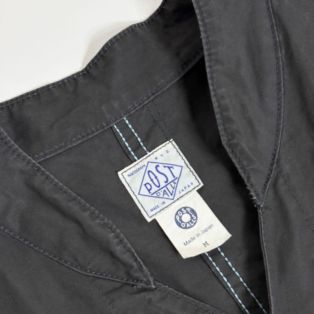 20SS POST O'ALLS 日本製 ライトツイル カバーオール ジャケット