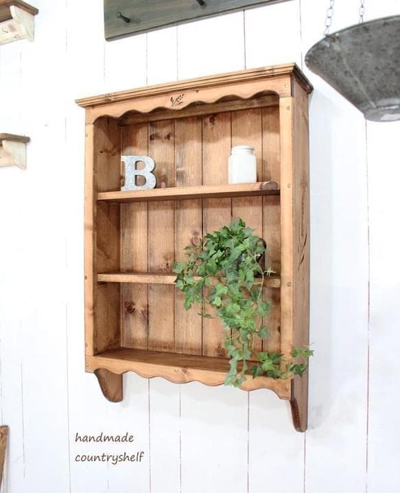 Yuka品です　麦穂のディスプレイシェルフ