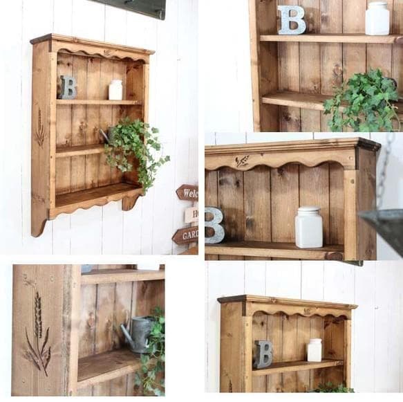 Yuka品です　麦穂のディスプレイシェルフ