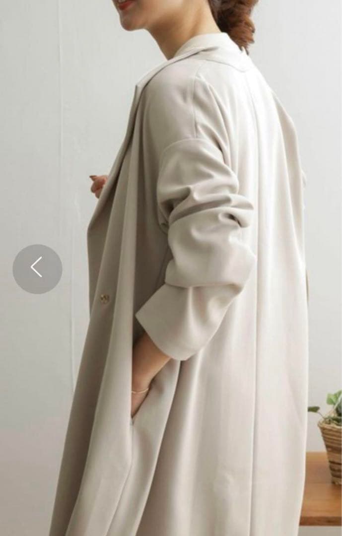 URBAN RESEARCH DOORS ダブルクロスガウンコート