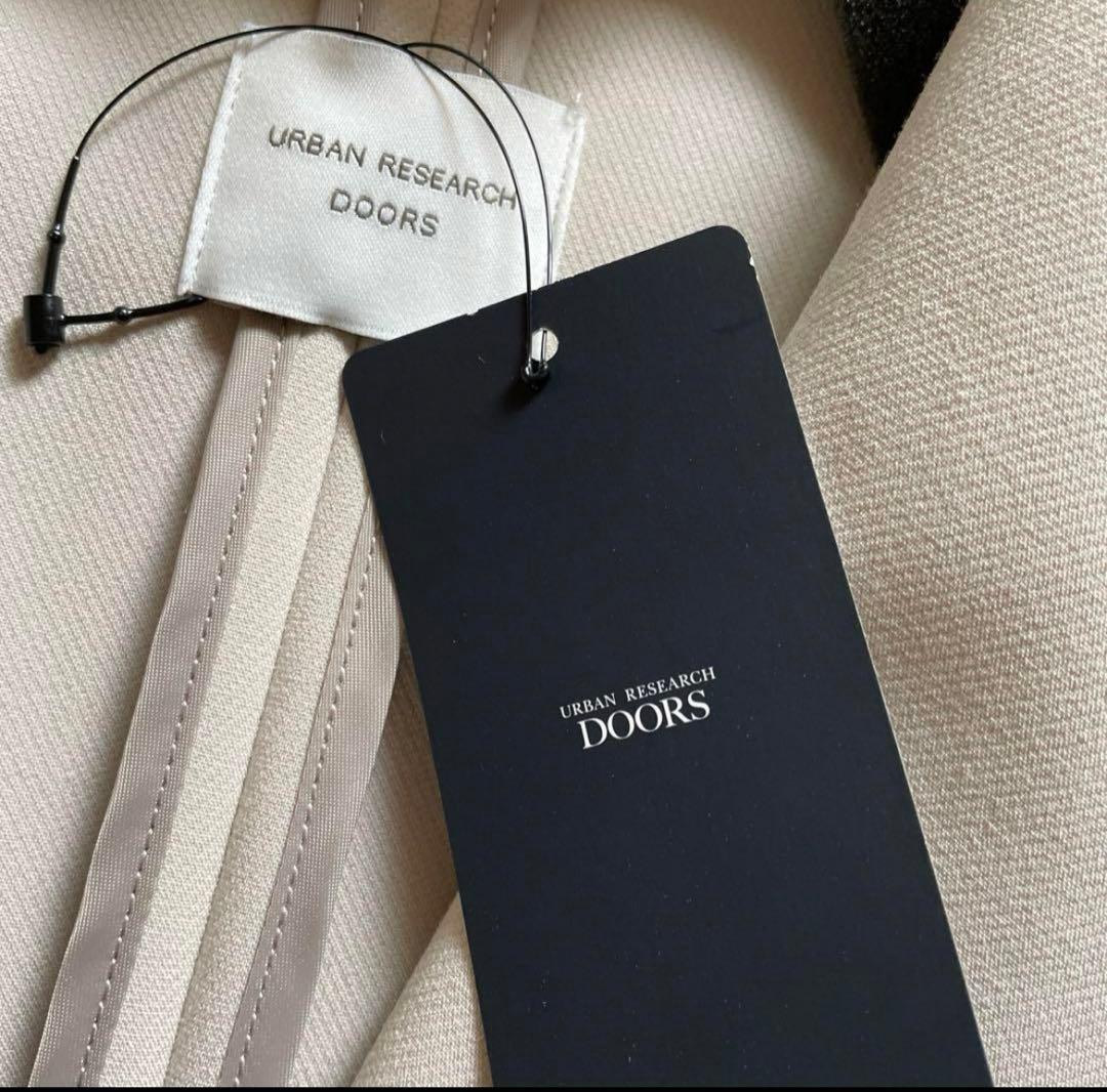 URBAN RESEARCH DOORS ダブルクロスガウンコート