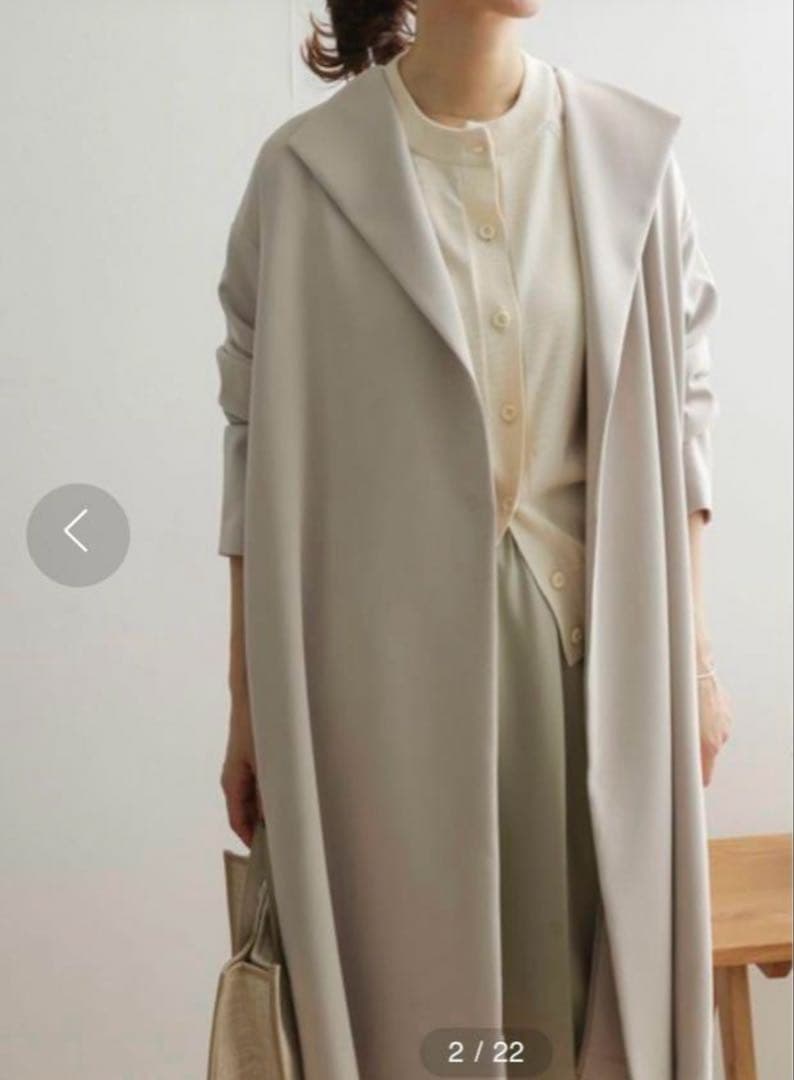 URBAN RESEARCH DOORS ダブルクロスガウンコート