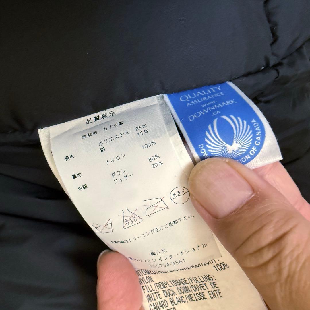   カナダグース／Hudson down vest ／M