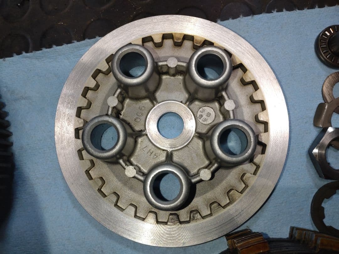 XJR400 クラッチハウジング一式 極上