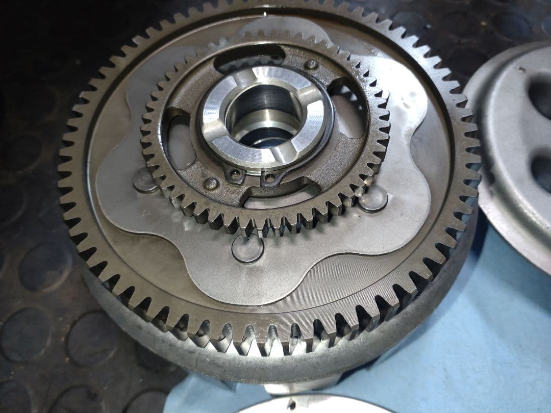 XJR400 クラッチハウジング一式 極上