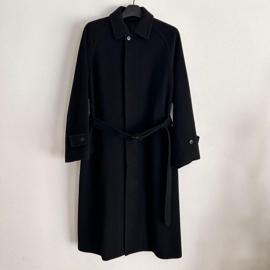 ジャケット・アウター AURALEE CASHMERE WOOL MOSSER BIG COAT 4