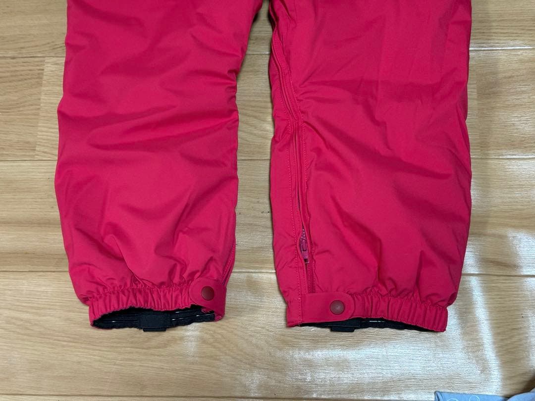 mont-bell モンベル　フード付き　オーバーオール　スキーウェア