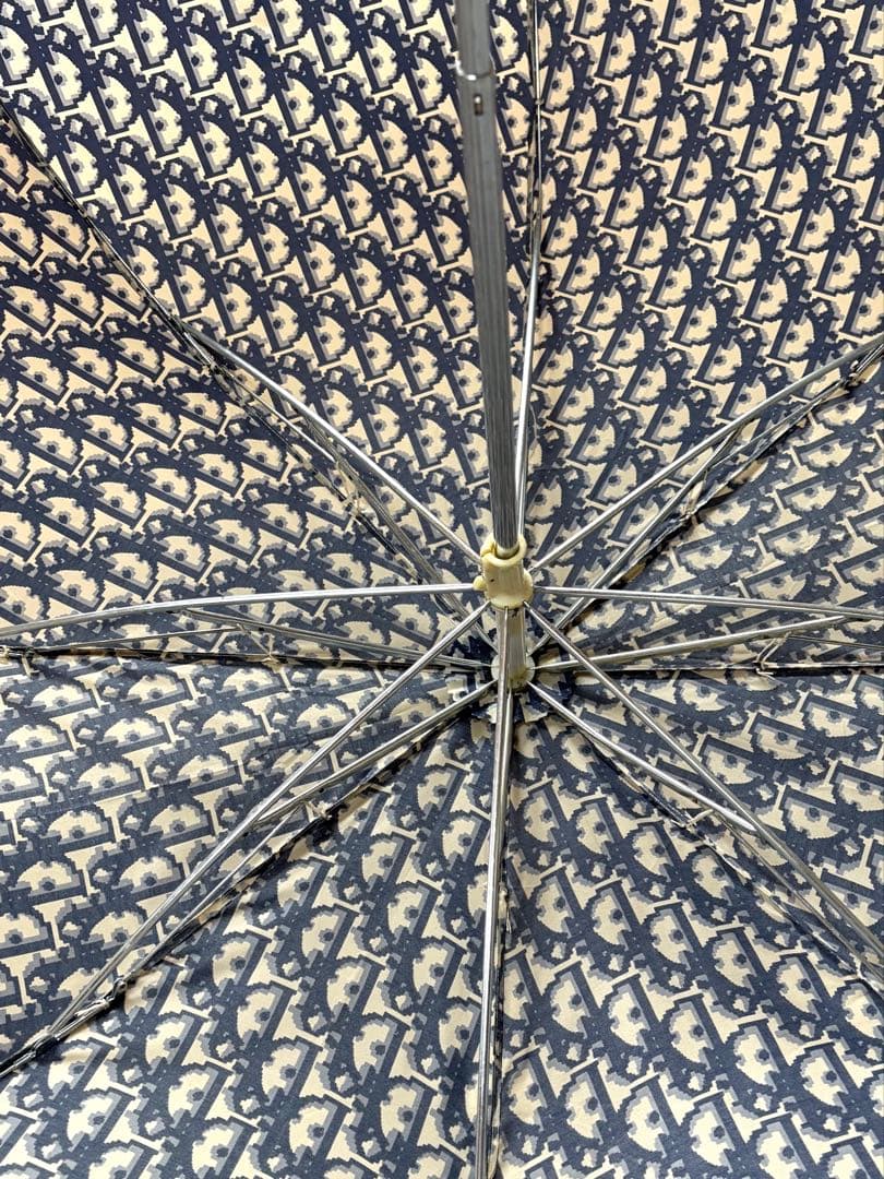 Christian Dior 折りたたみ傘 トロッター柄 雨傘